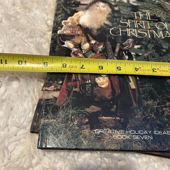 Vintage Spirit of Christmas Creative Holiday Ideas 2 pc set together 93-94 - Picture 6 of 9